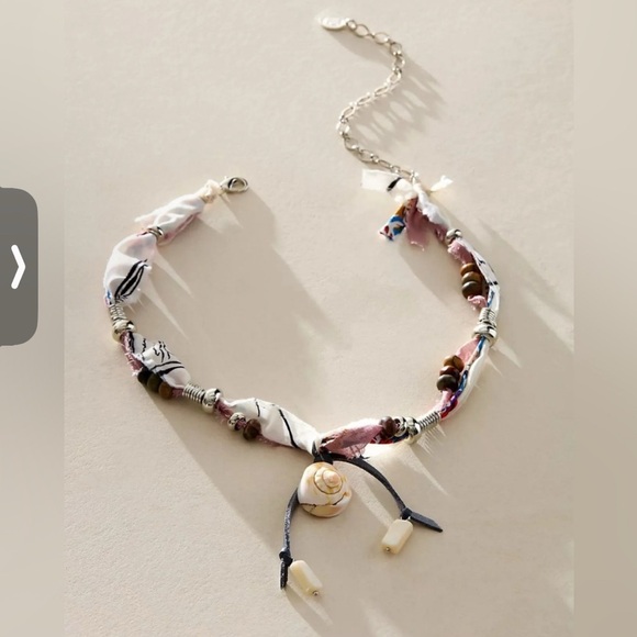 Free People X Ariana Ost Alpha Choker Neutral NWT - Picture 1 of 8